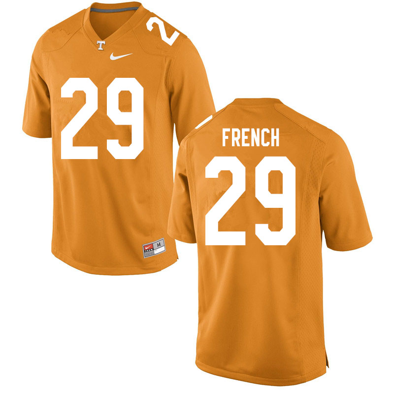 Men #29 Martavius French Tennessee Volunteers College Football Jerseys Sale-Orange - Click Image to Close